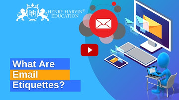 What Are Email Etiquettes? | Best Online Email Writing Course Tutorial For Beginners | @henryharvin