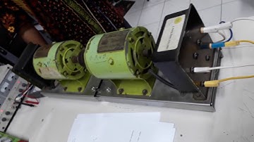 Video Demonstrasi Praktek Mesin Arus Searah (Part 2)