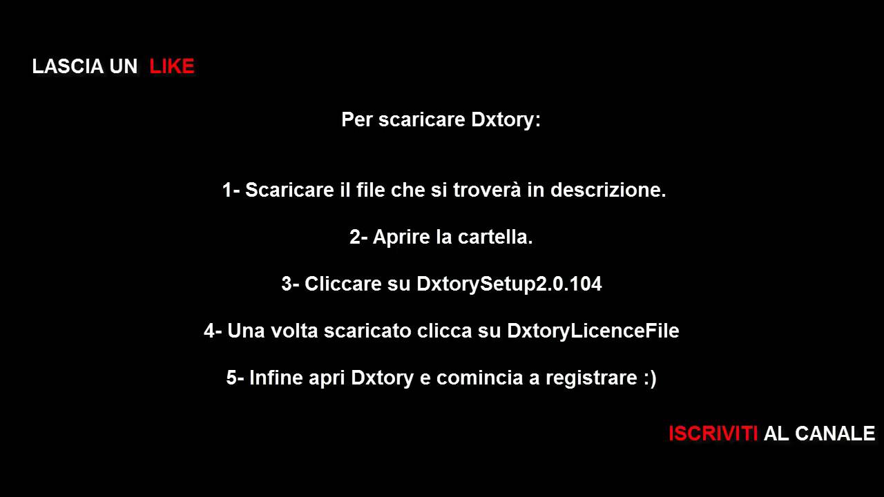[TUTORIAL ITA] Download Dxtory Full Version + Crack [LINK IN DESCRIZIONE]