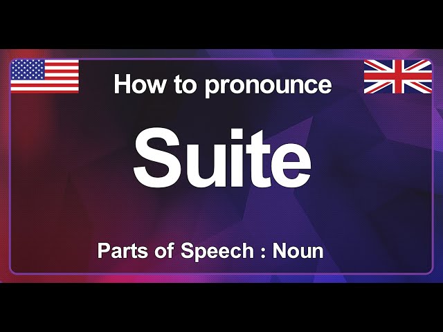 How to pronounce hotel suite | HowToPronounce.com