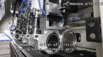 J.S. Machine JETS 400 Corrugator