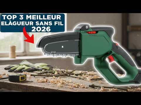 🌳 TOP 3 ELAGUEUR SANS FIL 2026