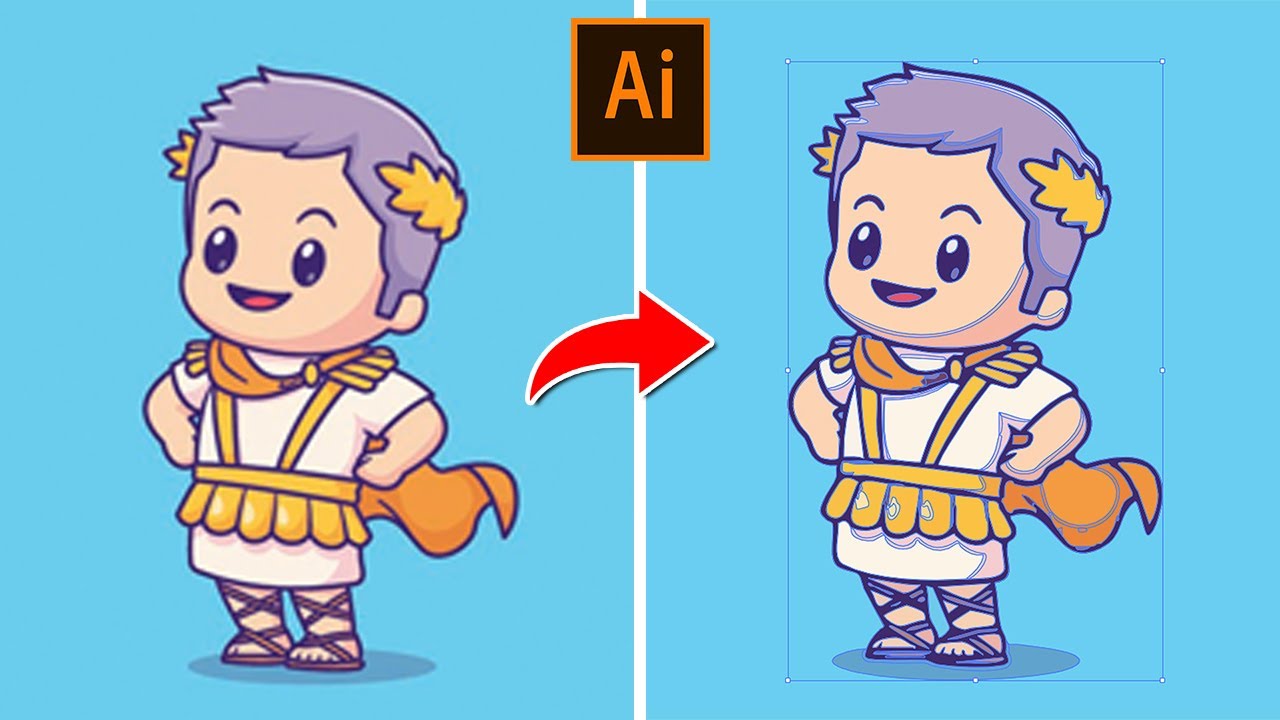 Cara Cepat & Mudah Tracing Gambar di Adobe Illustrator
