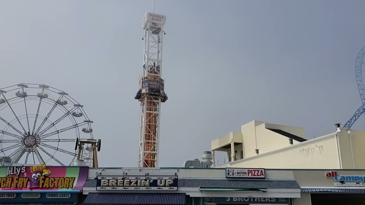 Double Shot, Playland's Castaway Cove, Ocean City, New Jersey, May 26, 2024