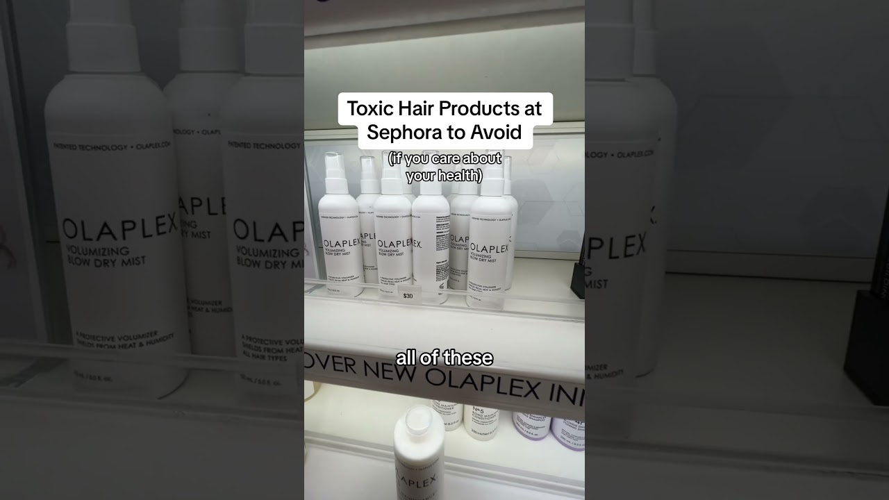Avoid these toxic hair products at Sephora! 