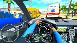 Porsche Taxi DRIVING IN MIAMI 🚗 - Car Games 3D - Taxi Sim 2020 Android Gameplay screenshot 3
