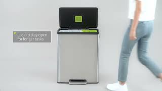 Instruction Guide for the EKO EKO EcoCasa II 36L+24L Dual Step Trash Can