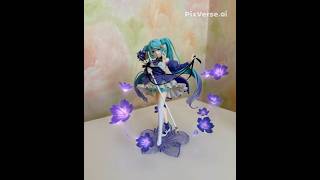 IN A FLOWER CLOUD! ✨ Hatsune Miku magic comes to life 🔮💜