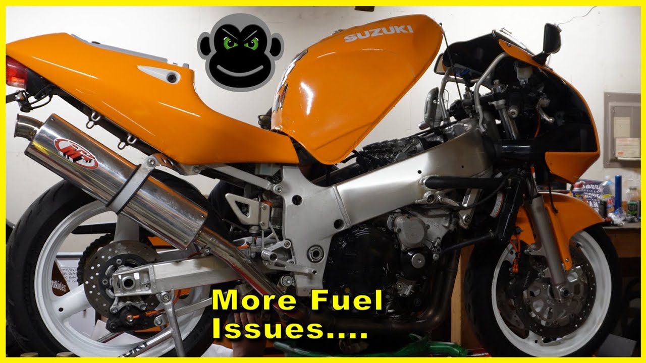 1997 Suzuki GSXR SRAD fuel problems continue!!!