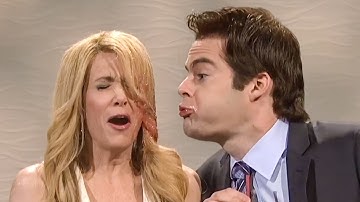 Bill Hader Breaking People on SNL for 4 Minutes Straight