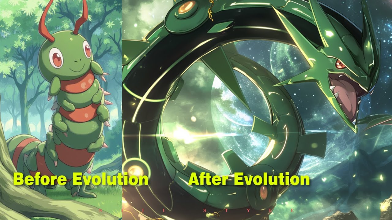 Pokémon, I was reborn as a mutant Caterpie that can evolve into the legendary Rayquaza