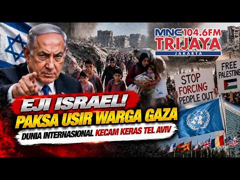 GLOBAL CONDEMNATION ECHOES! Israel Accused of Forcing Gaza Residents Out of Their Territory | Tri...