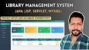 Library Management System Project in Java | JSP, Servlet, MySQL | Java Project | Part 1