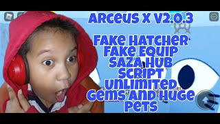 ExclusiveArceus all- in- one seasoning X √2.0.3[simply good] pet simulator Roblox script X 1x1x1x--1