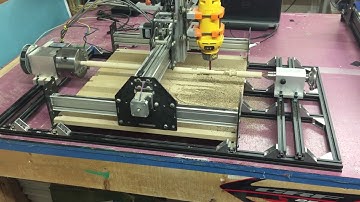 Shapeoko with 4th axis