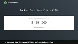 17 Marianne Way, Doncaster VIC 3108 | AuPropertyReport.Com 17 Marianne Way, Doncaster VIC 3108 | AuPropertyReport.Com