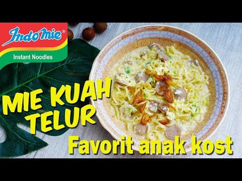 Indomie Kuah Campur Telur