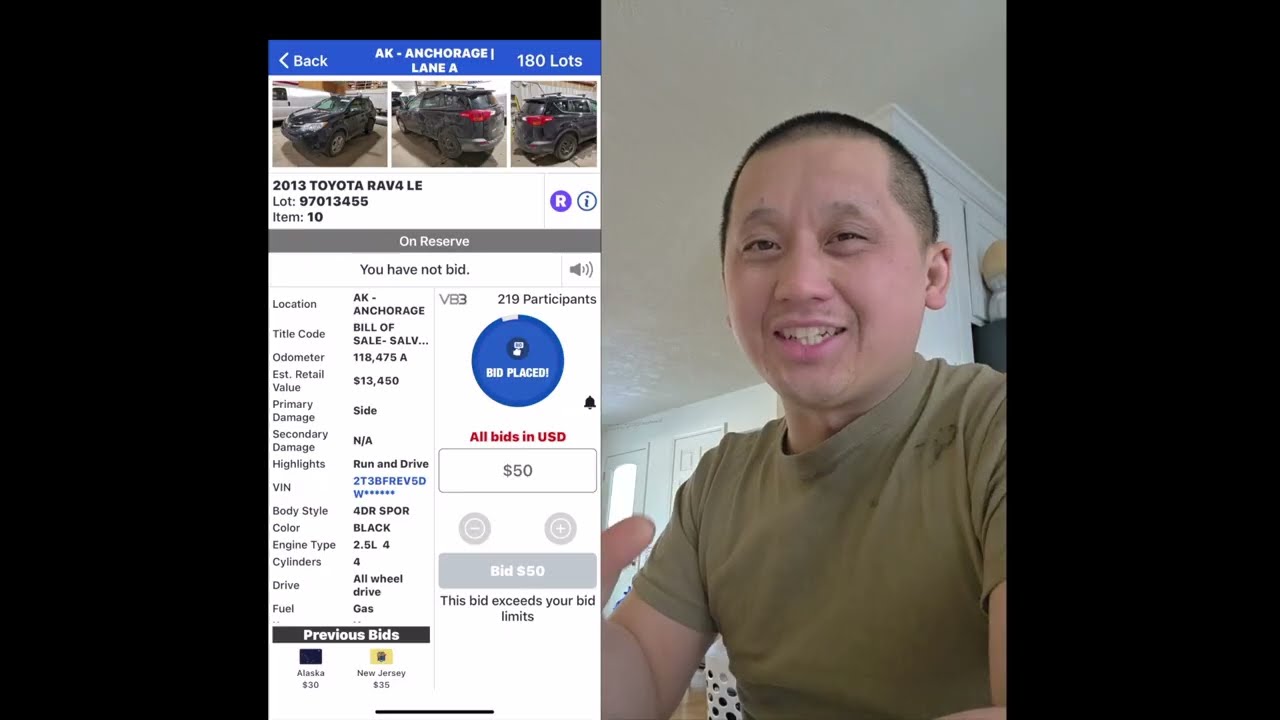 I WON A $150 4RUNNER AT THE AUCTION