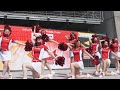 トヨタ自動車応援団「チアリーダー」ウェルカムパフォーマンス 2021 08 29 豊田スタジアム【4K/60P】