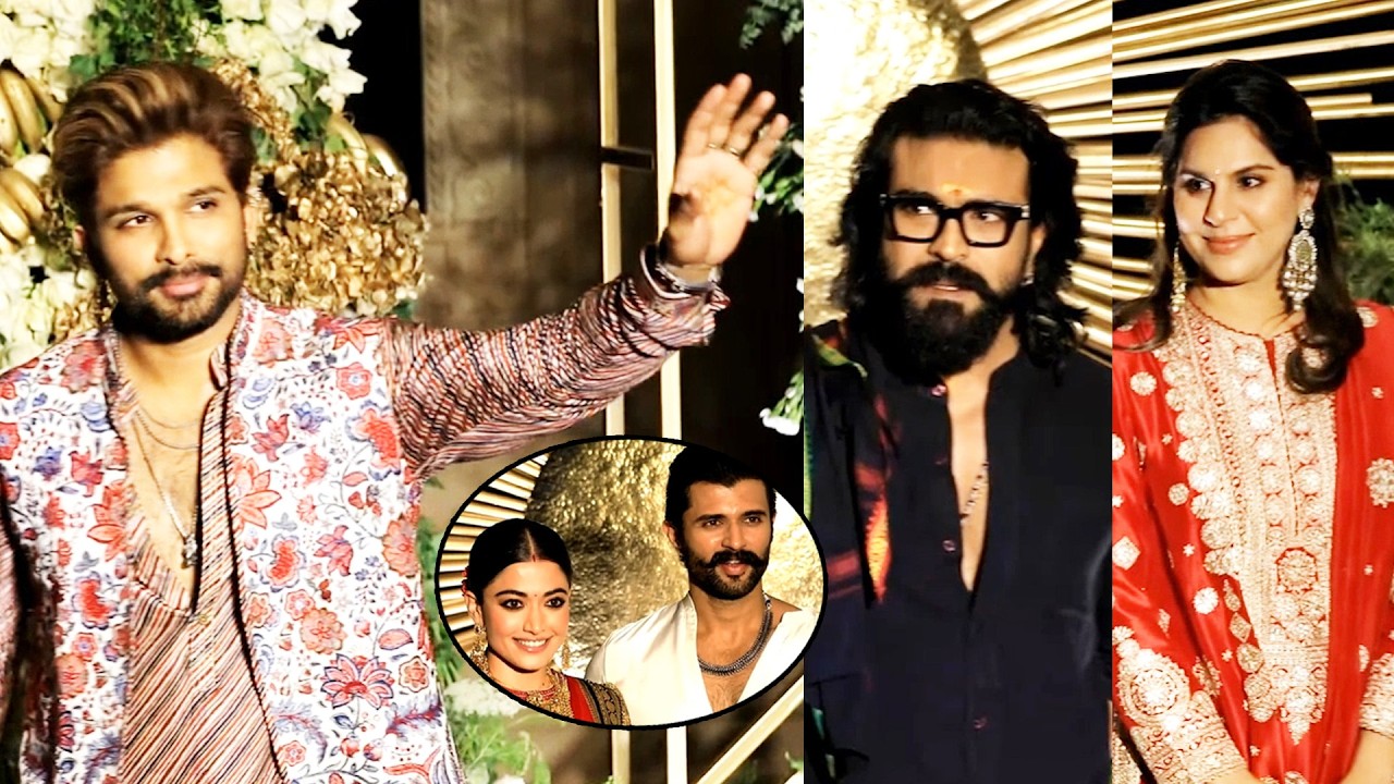 Iconic Star Allu Arjun Mind-Blwoing Entry In Vijay Devarakonda - Rashmika Mandanna #Virosh Reception