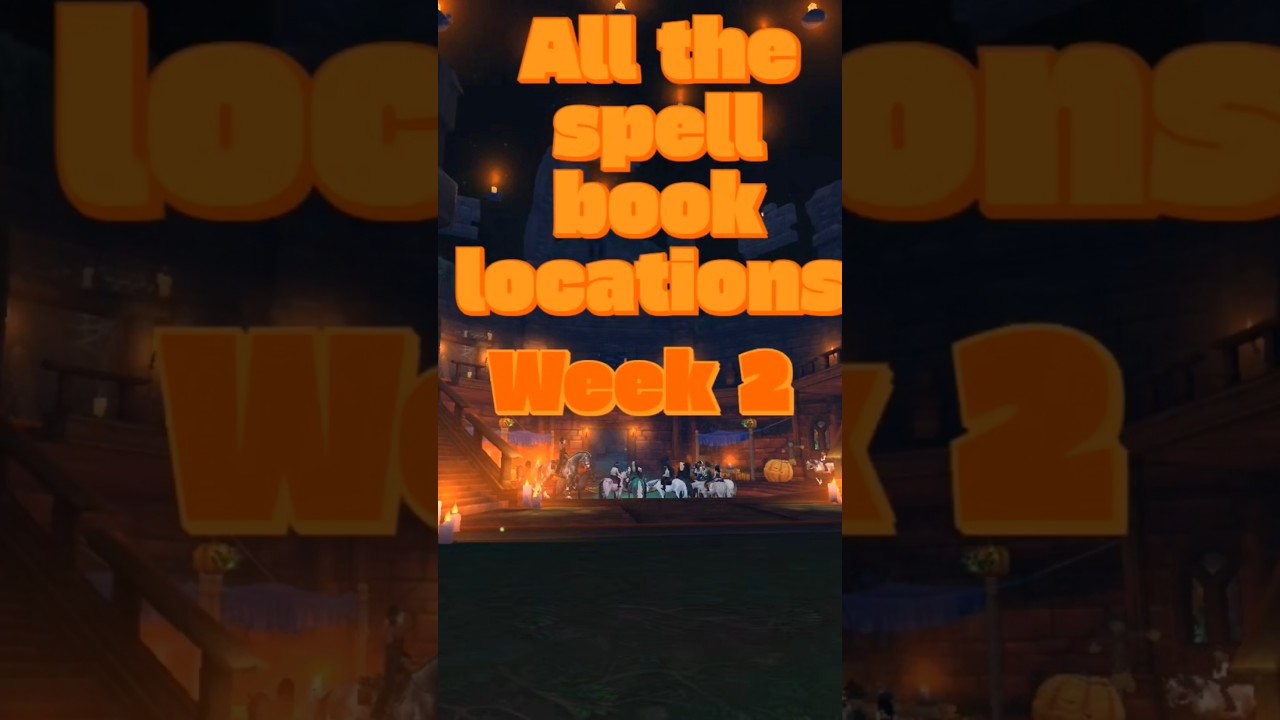 all the spell book locations week 2 