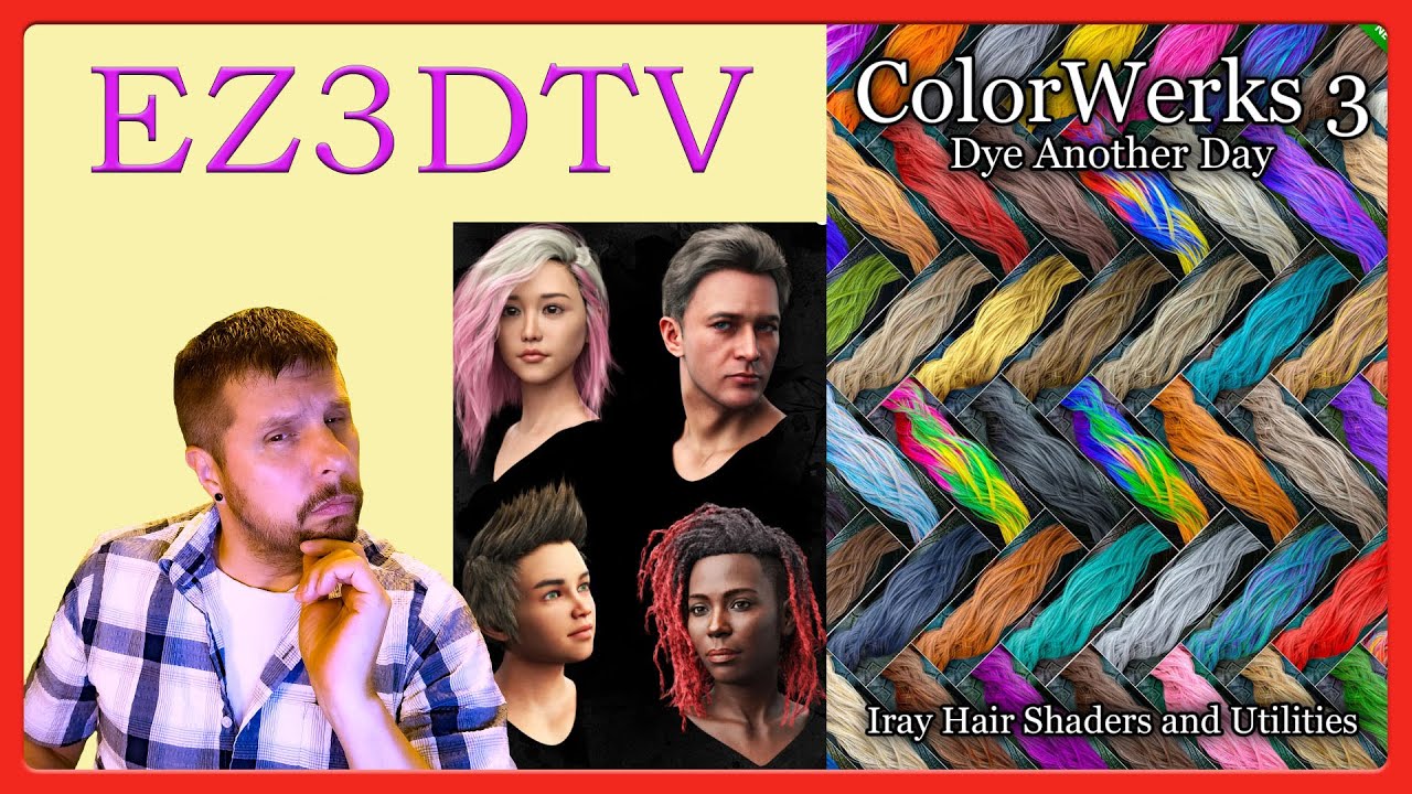 Using Color Werks 3 in Daz Studio