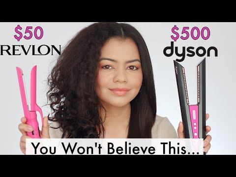 DYSON CORRALE VS CORDLESS REVLON ON CURLY HAIR