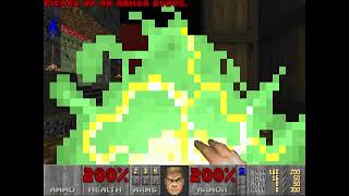 Doom SIGIL level E5M5, Abaddons Void: Telefrag Cyberdemon(s)
Shows a path to access a pair of teleporters that can be used to telefrag the Cyberdemon(s) in SIGIL level E5M5, Abaddons Void, during the Single-player campaign at Skill 3 or higher. Enable Captions for on-screen notes, and read below for additional info.
(See https://youtu.be/W4HDs8phHrY to watch this same demo in Automap view.)
Here there will be one Cyberdemon on the west side of the map at Skill 3, and a second one on the east side at Skills 4 and 5. Each Cyberdemon is confined to its own tiny platform out in the lava.
*Note: This is a low monsters demo, where all other enemies have been removed in order to show the stated objectives without additional minutes of extraneous combat.*
At about 19 seconds in the video a large obstacle is shown just above a raised pathway leading north. This barrier was not present in early versions of this level. It will lift out of the way when a player goes up the short staircase seen at about 37 seconds here.
This demo was played keyboard-only at Skill 4, Ultra-Violence.
Timestamps:
0:00 - Start
0:19 - Barrier blocks north ledge
0:37 - Go up steps to remove barrier
0:40 - Barrier lifting away
0:45 - Distant pillar is a teleporter
1:20 - Shoot evil eye to proceed
1:48 - Tripwire lowers teleporters
1:57 - Teleporting to west platform
2:01 - Cyberdemon 1 telefragged
2:13 - Teleporting to east platform
2:16 - Cyberdemon 2 telefragged
This video is part of the ClassicDOOM SIGIL solutions playlist:
https://youtube.com/playlist?list=PL80Nji_WEjow-SbTFT8zFldBp54vUb5I2
#sigil #doom #ultimatedoom #classicdoom Doom SIGIL level E5M5, Abaddons Void: Telefrag Cyberdemon(s)