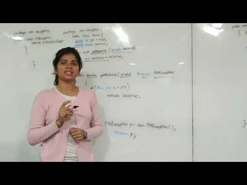 Exception propagation, customer exception and throw keyword