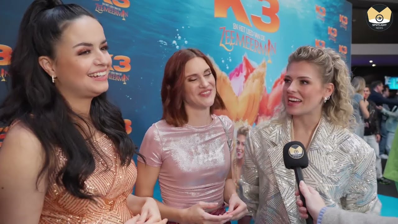 Première K3 en het lied van de zeemeermin