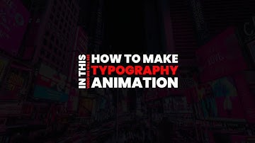 How to make cool Text Animation Typography | Kinemaster Tutorial