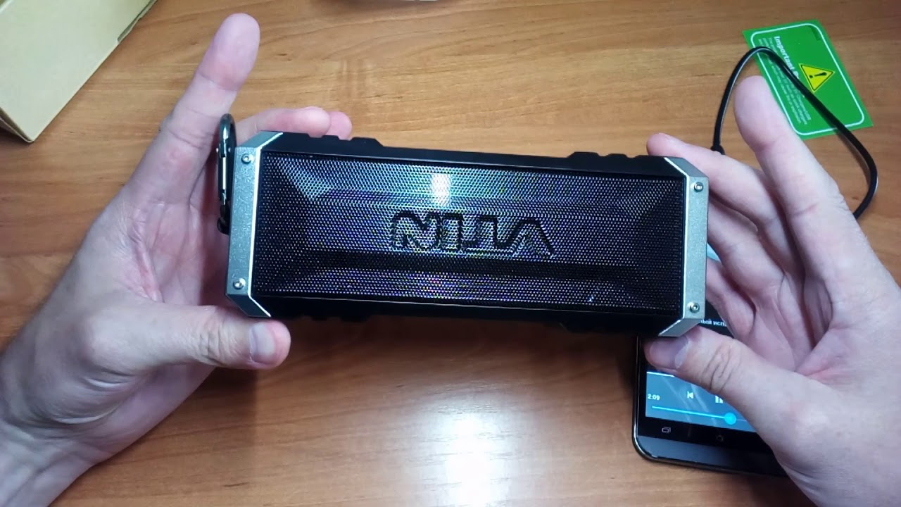 Портативная беспроводная блютуз колонка VTIN Punker