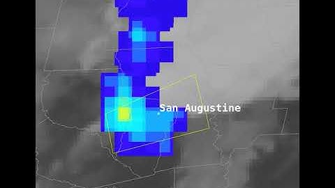 Texas Tornado and GLM Lightning Jump