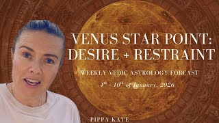 Weekly Vedic Astrology Forecast 4th - 10th of January,  2026 - Venus Starpoint