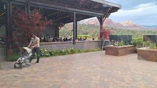 Birthday dinner at Mariposa Latin Inspired Grill in Sedona, Arizona