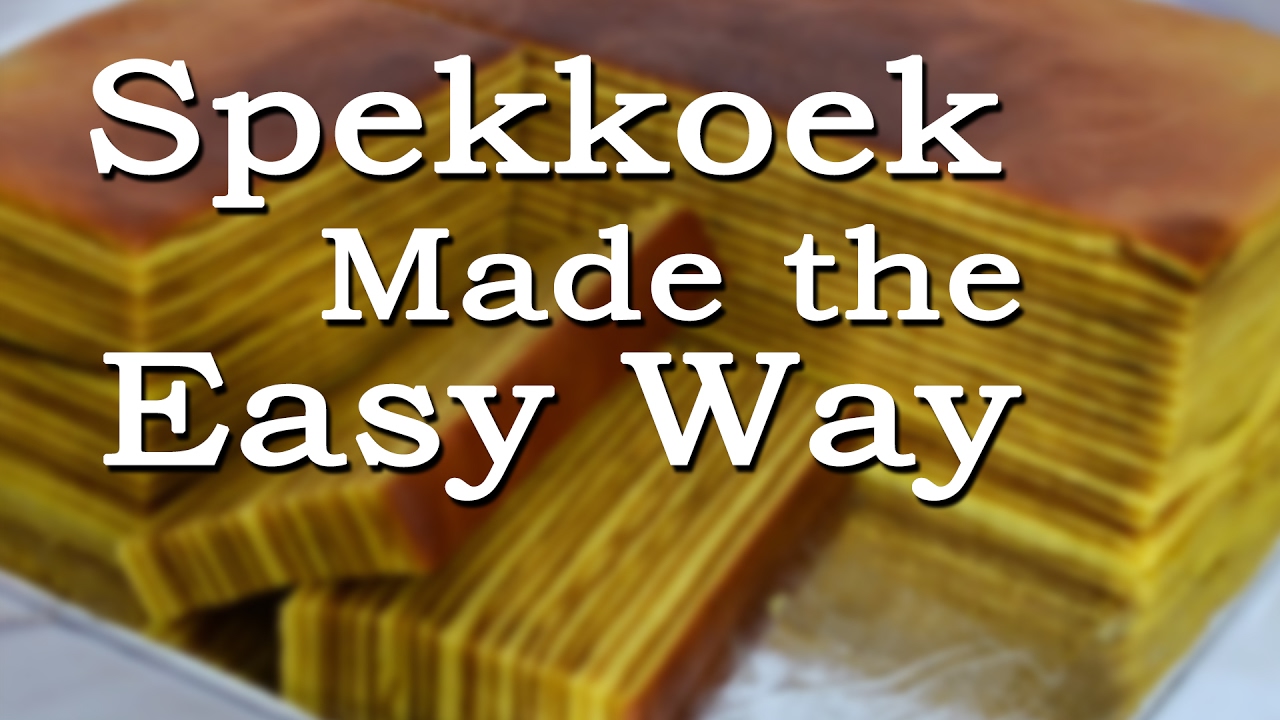 How to make Spekkoek