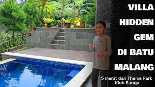 💯 WHY NO ONE REVIEWED THIS VILLA YET?! Villa Bunga A Sixteen Batu Malang (IN ENGLISH)