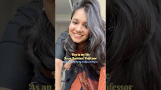Day in my life as an Assistant Professor #shorts #dayinmylife #assistantprofessor
