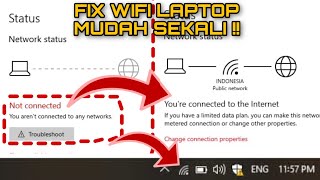 cara memperbaiki wifi hilang pada laptop windows 10 terbaru 2024 | part 1 ( updated )