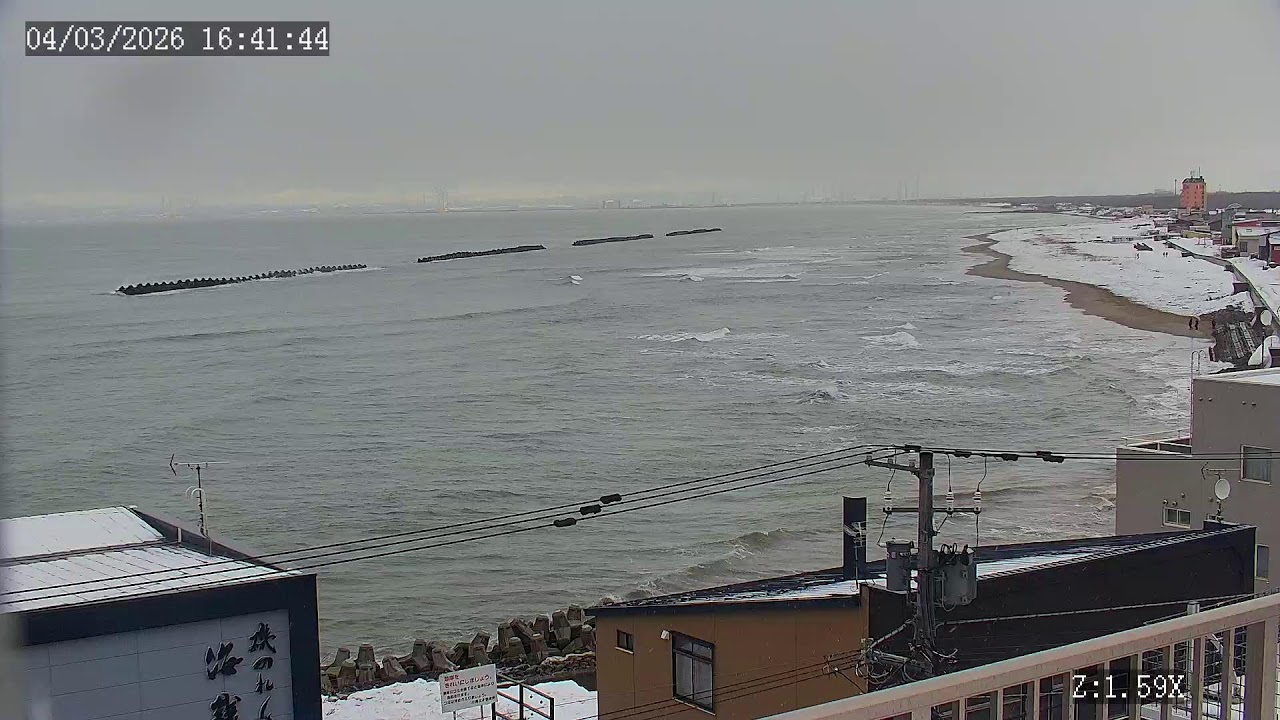 🔴北海道小樽市 銭函海岸  ライブカメラ【脇坂工務店】/試験運用中