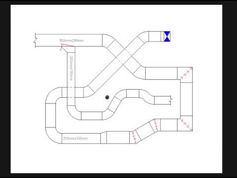 SDUCT HVAC ductwork for AutoCAD - video #1 - YouTube hvac duct drawing free images 
