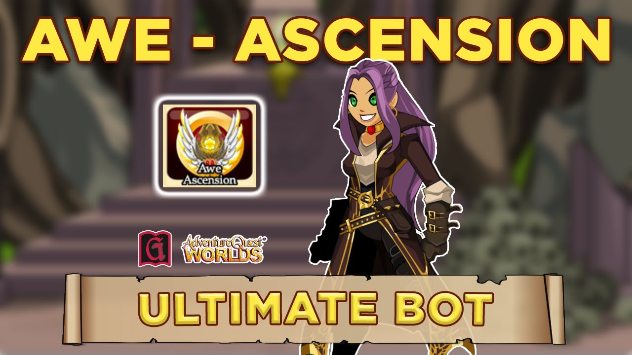Awe Ascension - All Quests Completion (Ultimate Bot) || GRIMLITE REV YouTube