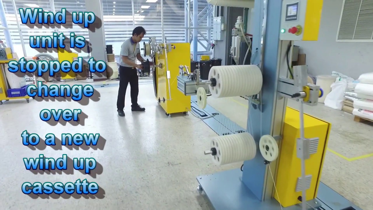 High Speed 3D filament production at 100 meter per min,Sept 9,2017 Final