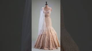 Beautiful designer lehenga design #lehenga #shorts