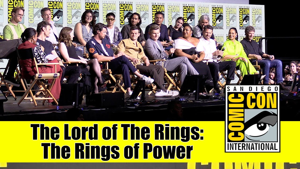 THE LORD OF THE RINGS: The Rings of Power | Comic Con 2024 Panel (Charlie Vickers, Morfydd Clark)