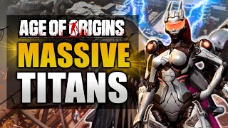 TITAN ONSLAUGHT! Age of Origins | GUIDE: HOW TO BUILD YOUR TITAN!