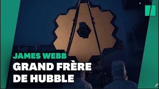 James Webb, le télescope spatial qui va remonter  jusqu'aux premiers âges de l'Univers