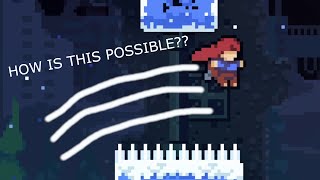 A poorly made Celeste Dashless Tutorial & Random Tech (spike jump) Wealth