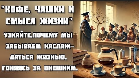 Притча о кофе и чашках. Урок профессора: почему счастье — это вкус кофе, а не чашка"