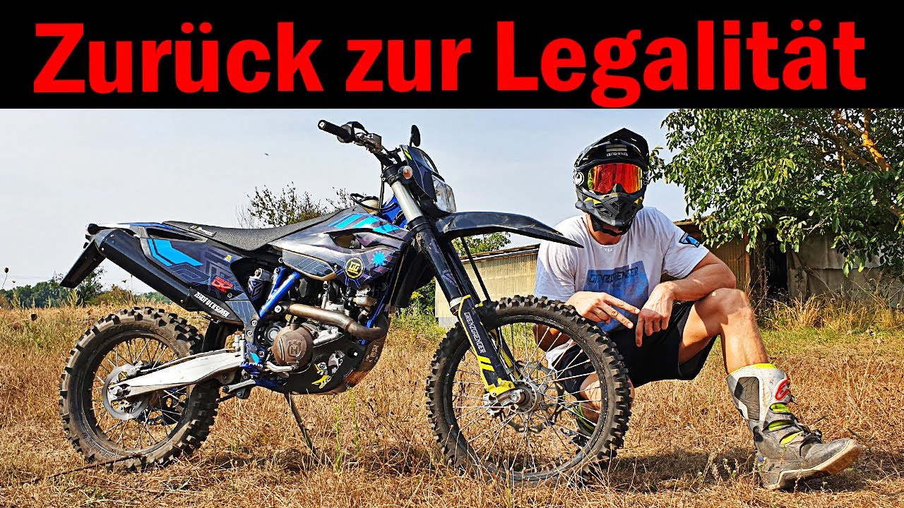 Die legalste Sportenduro Deutschlands!! - Husqvarna 501